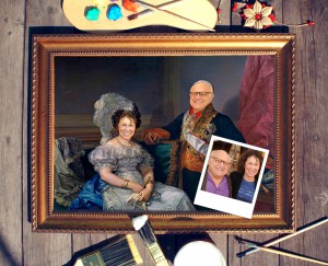 Портрет родителям на годовщину свадьбы 45 лет